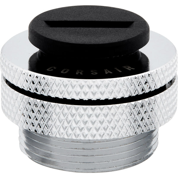 CORSAIR Hydro X Series XF Påfyllningsport Vätskekylningssystem Påfyllningsport 1-pack Silver