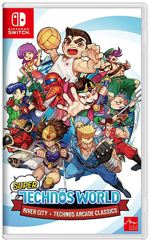Super Technos World: River City & Technos Arcade Classics (Import) – emballage