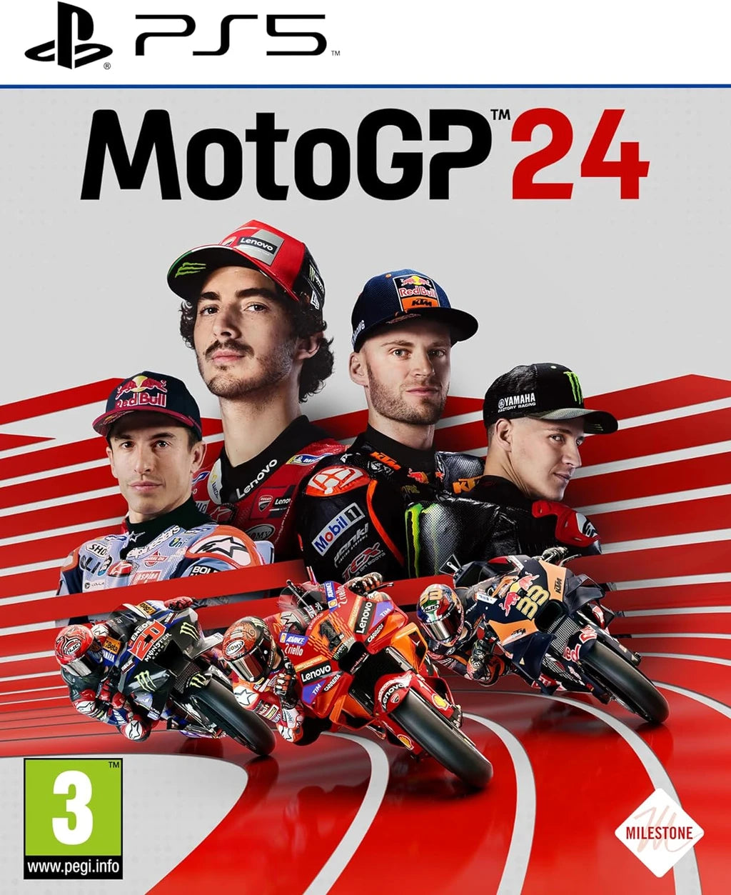 MotoGP 24 – PlayStation 5 – spilomslag