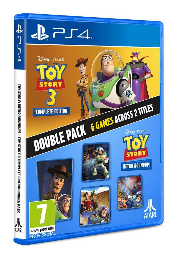 Toy Story: Retro Roundup! + Toy Story 3 Complete Edition Double Pack – PlayStation 4