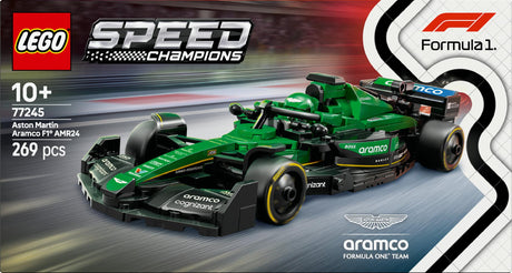 LEGO 77245 Speed Champions Aston Martin Aramco F1 AMR24 Racing Car
