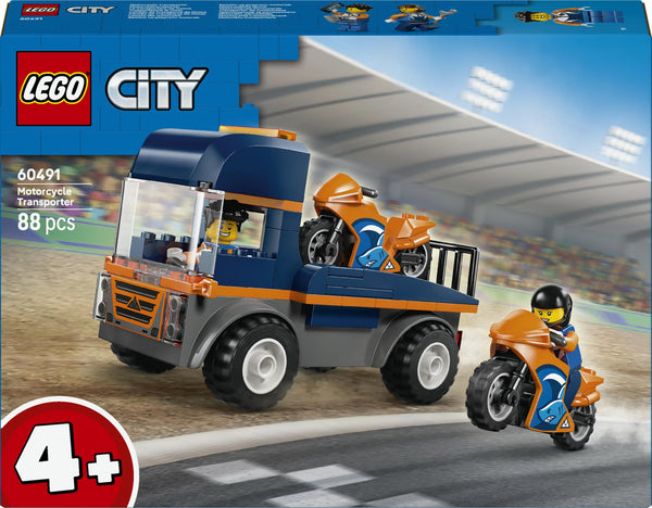 LEGO® City - Motorcykel-transporter