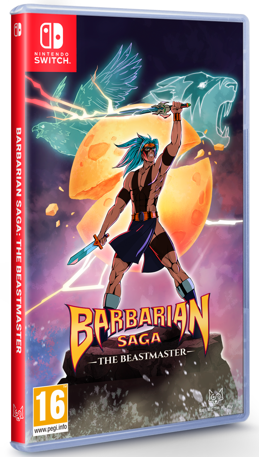 Barbarian Saga: The Beastmaster – Nintendo Switch – spilomslag