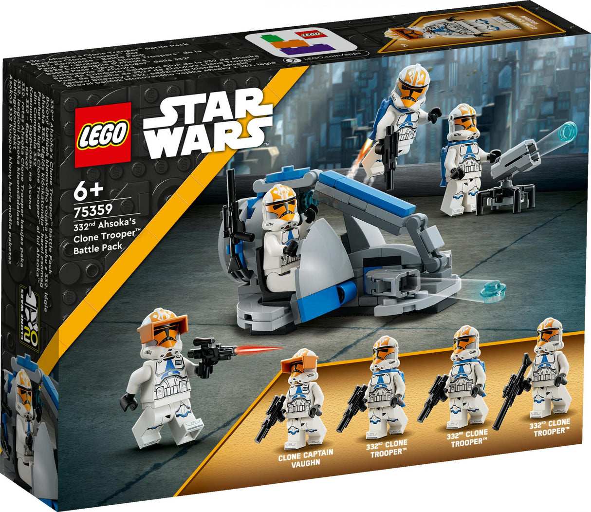 LEGO Star Wars - 332nd Ahsoka's Clone Trooper™ Battle Pack (75359) LEGO