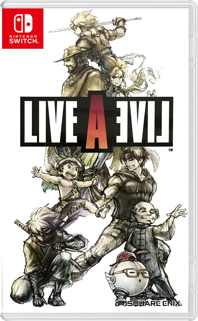 Live A Live – Import – Nintendo Switch – forside
