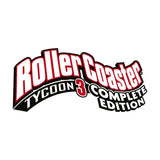 RollerCoaster Tycoon 3 - Complete Edition – PlayStation 5 – spillets illustration og logo