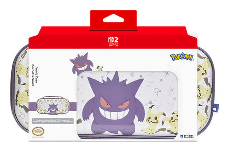 HORI - Vault Case for Switch 2 - Gengar & Mimikyu - Purple HORI