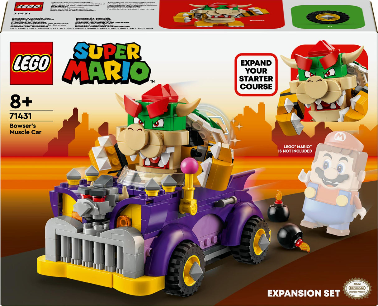 LEGO Super Mario - Bowser's Muscle Car Expansion Set (71431) LEGO