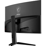 MSI MAG 321CUPDF – 31,5″ buet 4K-gamingskærm, 160 Hz – bagside set skråt
