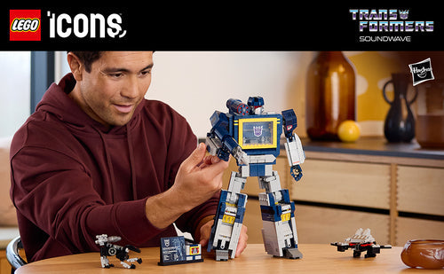 LEGO 10358 Icons Transformers: Soundwave Lego