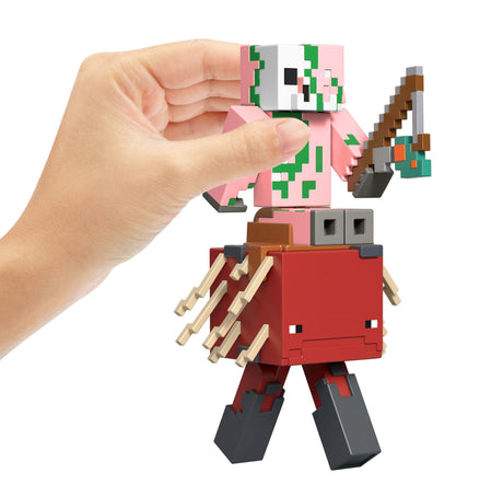 MINECRAFT CORE FIGURE 2-PACK -Zombified Piglin & Minecraft Strider Minecraft