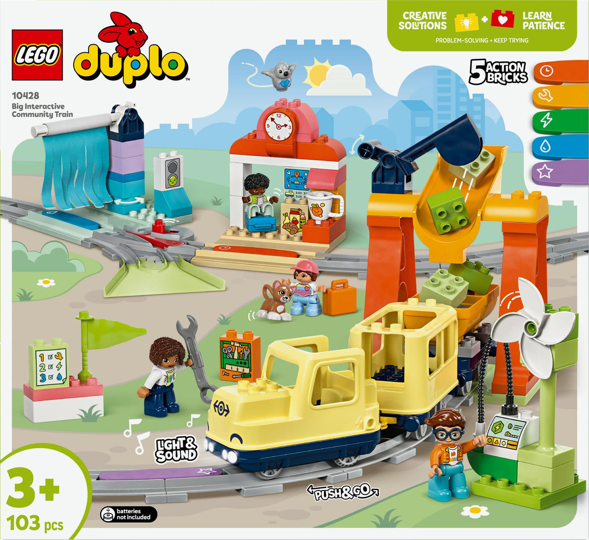 10428 LEGO DUPLO Large Interactive Railway LEGO