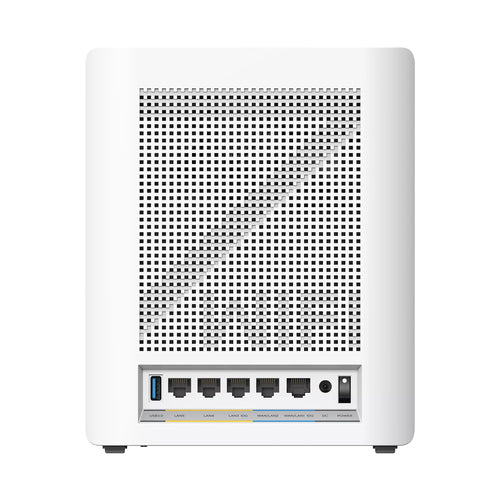 ASUS ZenWiFi BQ16 – bagpanel med netværksporte