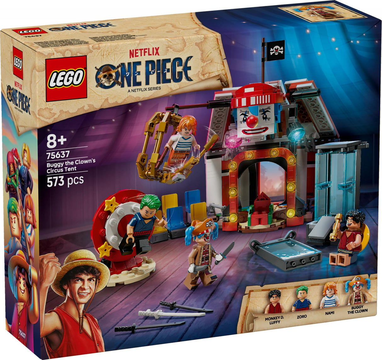 LEGO ONE PIECE - Buggy the Clown's Circus Tent (75637) LEGO