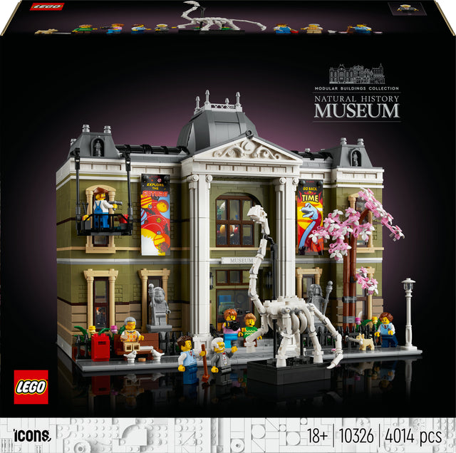 LEGO 10326 Icons Natural History Museum, construction toy LEGO