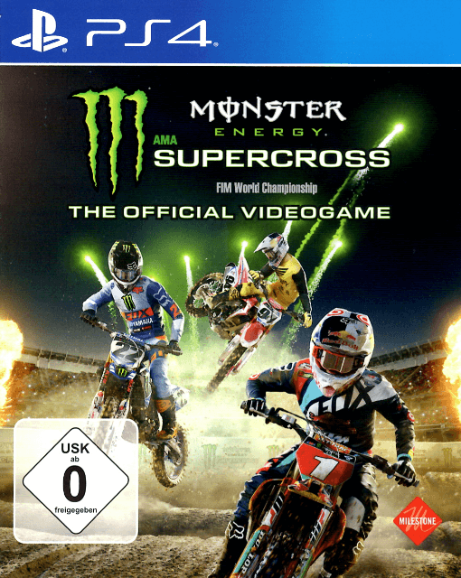 Monster Energy Supercross Racerspil - PlayStation 4