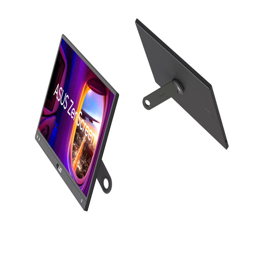 ASUS ZenScreen MB166CR – set skråt forfra