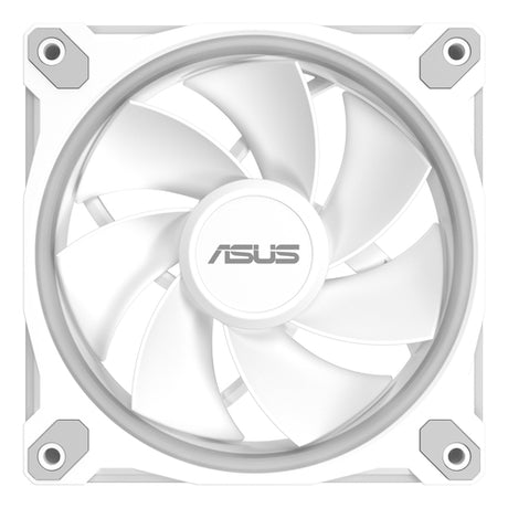 ASUS Prime MR120 ARGB Reverse – Reverse-blæserens front direkte forfra