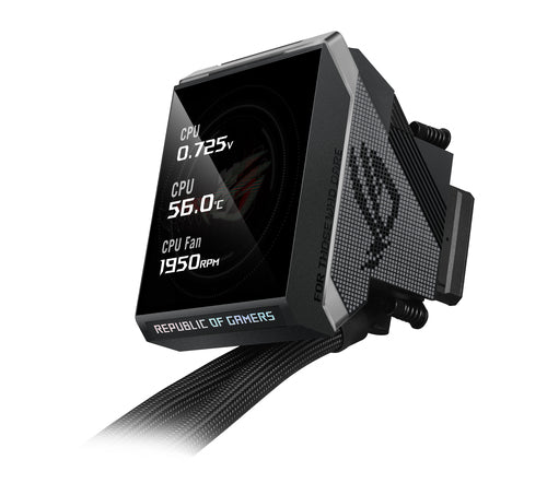 ASUS ROG Strix LC IV 360 ARGB LCD – produktdetalje