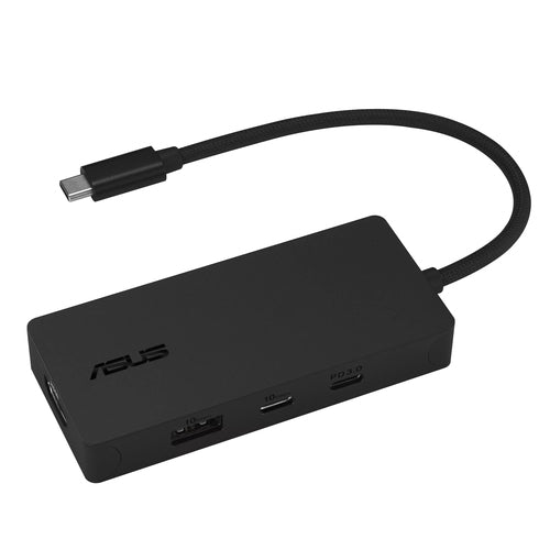 ASUS 4 in 1 USB-C Dock DC110 – set skråt forfra