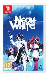 Neon White fysisk Nintendo Switch-spilæske
