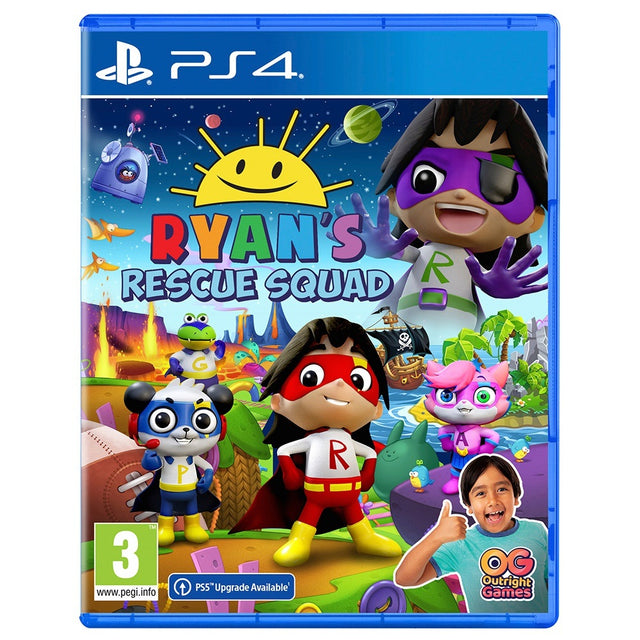 Ryan’s Rescue Squad – PlayStation 4 – spilomslag