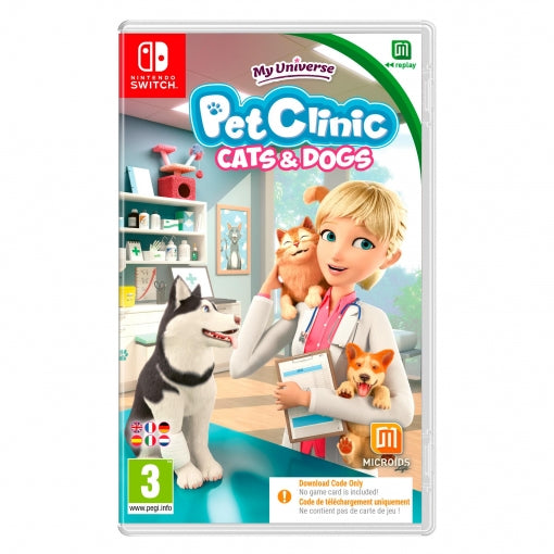 MY UNIVERSE: PET CLINIC CATS & DOGS (Code in a Box) – Nintendo Switch