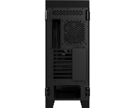 MSI MPG SEKIRA 500G – sort PC-kabinet – bagside og udvidelsespladser