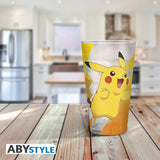 POKEMON Large Glass Premium - Pikachu foil - 400 ml Abysse