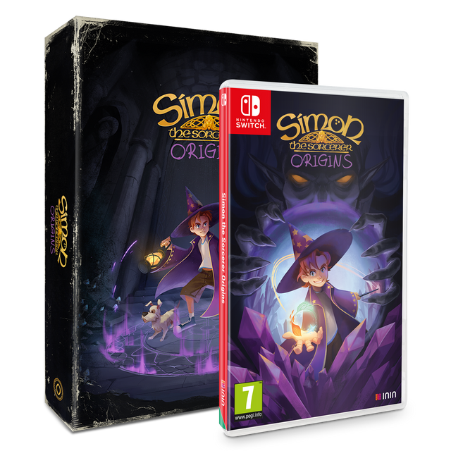 Simon the Sorcerer Origins – Special Edition – Nintendo Switch – forside