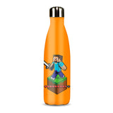 Minecraft Aluminium Dryckesflaska 600 ml – Orange 