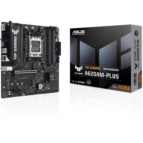ASUS TUF Gaming A620AM-PLUS – bundkort og original emballage