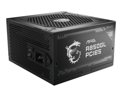 MSI MAG A850GL PCIE5 850 W strømforsyning - 80 PLUS Gold - visning 1
