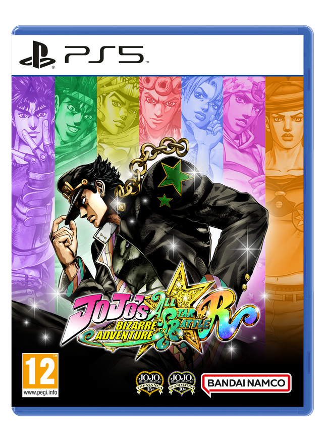 JoJo's Bizarre Adventure: All-Star Battle R – PlayStation 5 – spilomslag