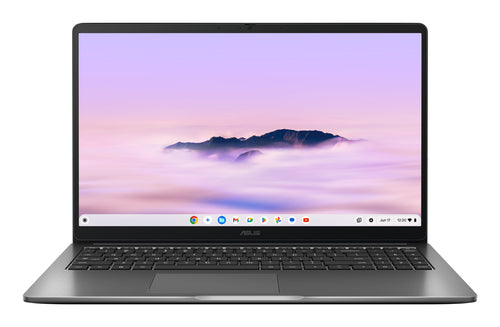 ASUS Chromebook CX1505CTA-S70092 – set forfra; tastaturlayout illustrativt