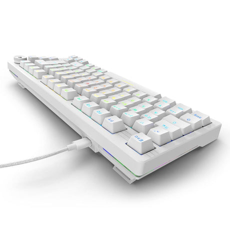 Sharkoon SKILLER SGK25 (white, DE layout, Huano Red) Sharkoon