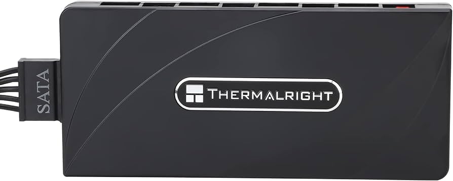 Thermalright ARGB og FAN HUB 8 Port - 4 pin PWM / 3-pin ARGB
