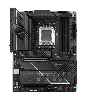 ASUS ROG STRIX X870E-H GAMING WIFI7 – ATX AM5 bundkort – set ovenfra