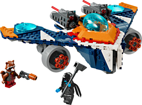 LEGO 76278 Marvel Super Heroes Rockets Spaceship vs. Ronan, construction toy LEGO