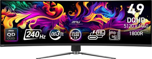 MSI MPG 491CQPX QD-OLED – produktvisning 8