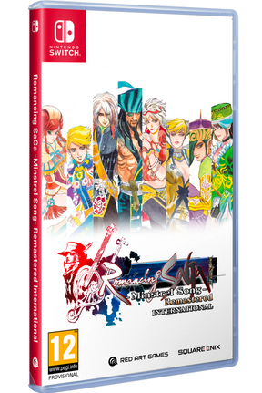 Romancing SaGa Minstrel Song Remastered International Switch – Emballage