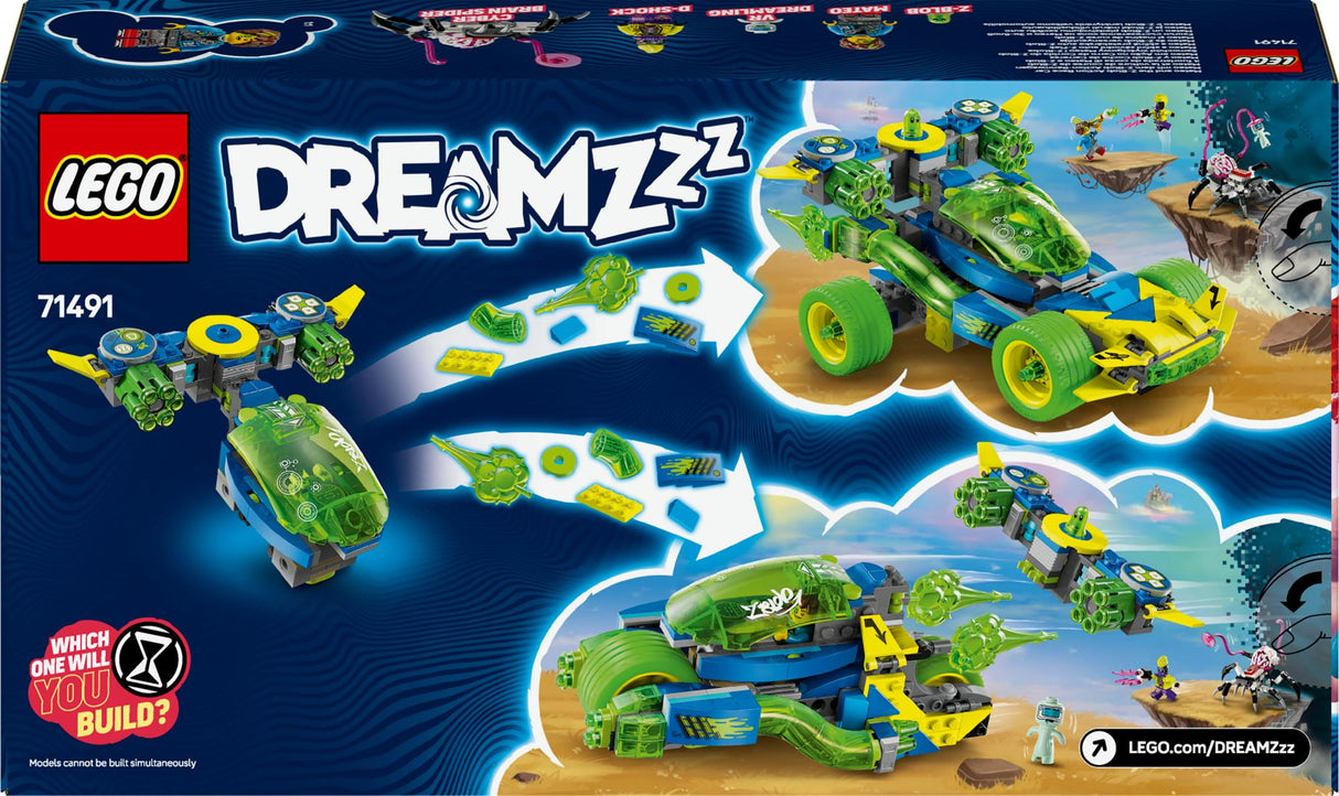 LEGO 71491 DREAMZzz Mateo with the Z-Blob Action Racing car LEGO