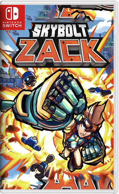 Skybolt Zack (Code in a box) – Nintendo Switch – spilomslag