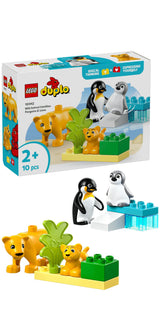 LEGO 10442 DUPLO Town wild animal families: penguins and lions LEGO
