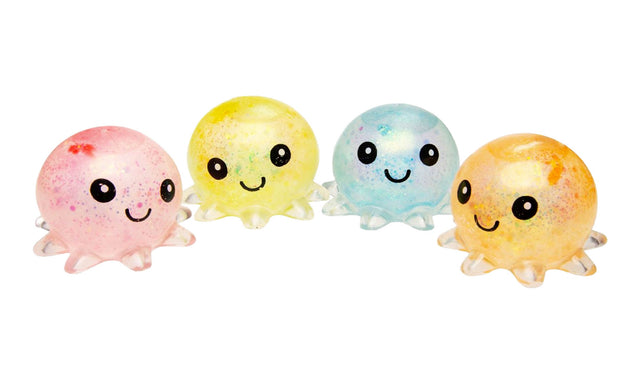 Squeeze Toy Octopus 8 cm – Assorteret Geekd