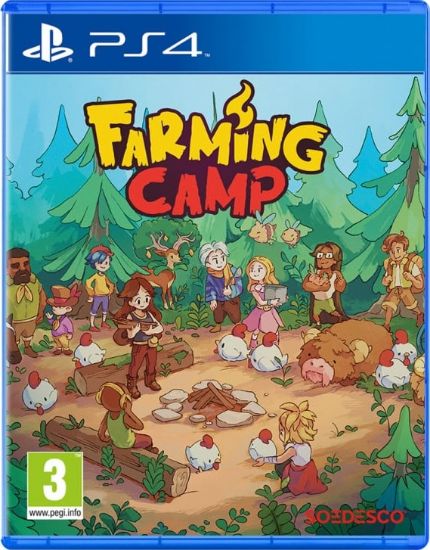Farming Camp – PlayStation 4 – spilomslag