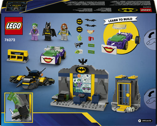 LEGO 76272 DC Super Heroes Batcave with Batman, Batgirl and Joker, construction toy Lego