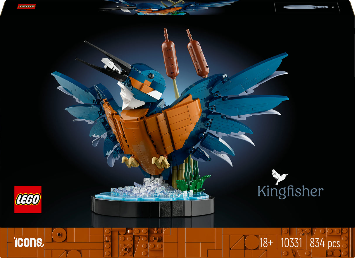 LEGO 10331 Icons Kingfisher, construction toy LEGO