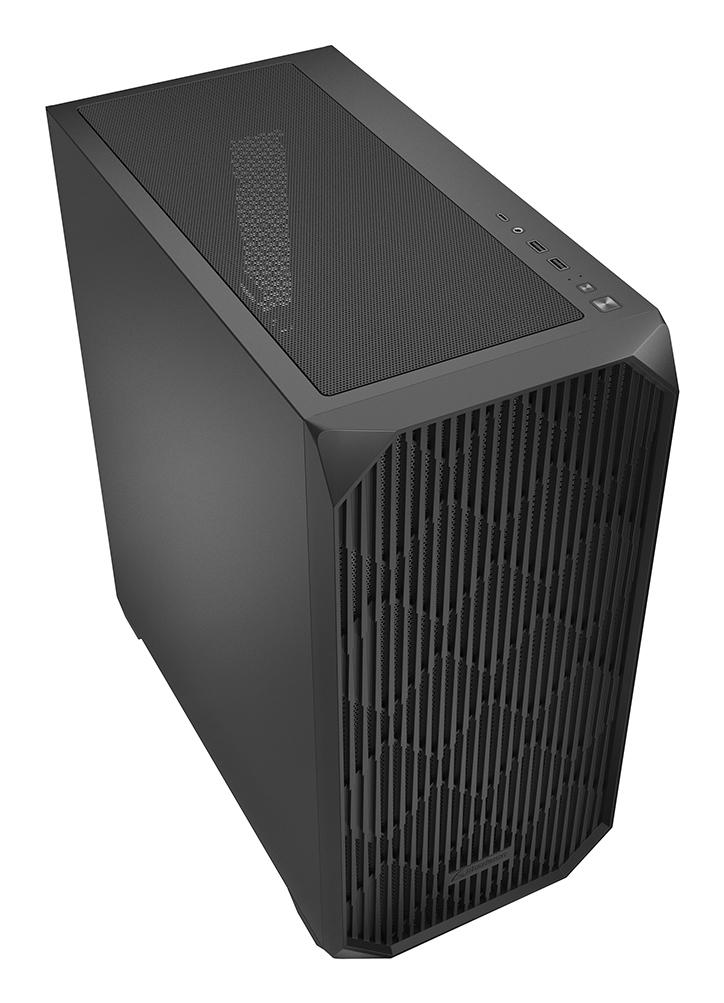 Sharkoon AK3 kabinet – sort, ATX, to 120 mm blæsere