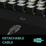 Speedlink - LETOS RGB 60% Gaming Keyboard - US Layout - Black Speedlink